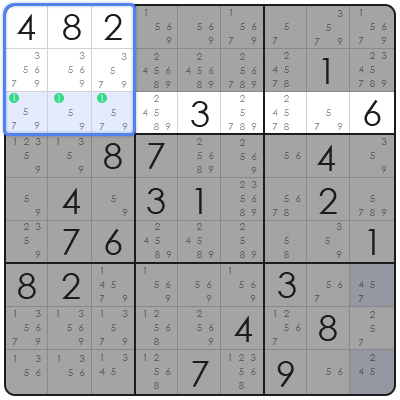 hidden triple sudoku